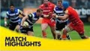 video rugby Bath v Leicester Tigers - Aviva Premiership Rugby 2014/15