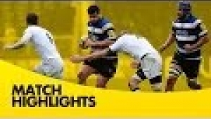 video rugby Bath Rugby vs Newcastle Falcons - Aviva Premiership Rugby 2013/14
