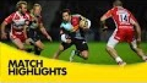 video rugby Gloucester v Harlequins - Aviva Premiership Rugby 2014/15