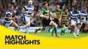 video rugby Northampton Saints v Bath - Aviva Premiership Rugby 2014/15