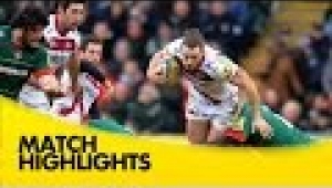 video rugby Leicester Tigers v Sale Sharks - Aviva Premiership Rugby 2014/15