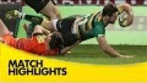 video rugby Northampton Saints v Leicester Tigers - Aviva Premiership Rugby 2014/15