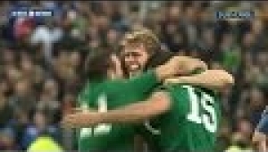 video rugby France v Ireland - Official Short Highlights Worldwide 15th March 2014
