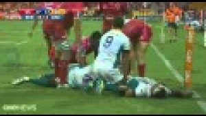 video rugby Reds v Cheetahs highlights