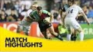 video rugby Harlequins v Saracens  - Aviva Premiership Rugby 2014/15